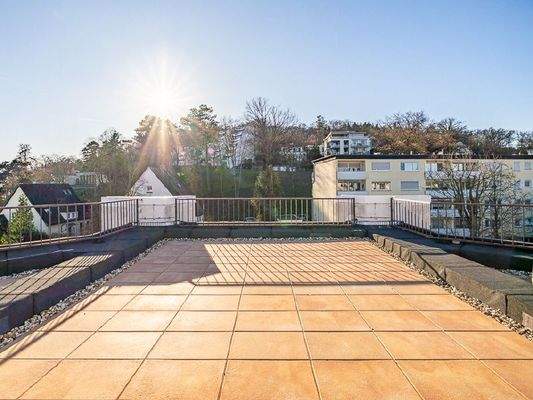 Dachterrasse nach Westen