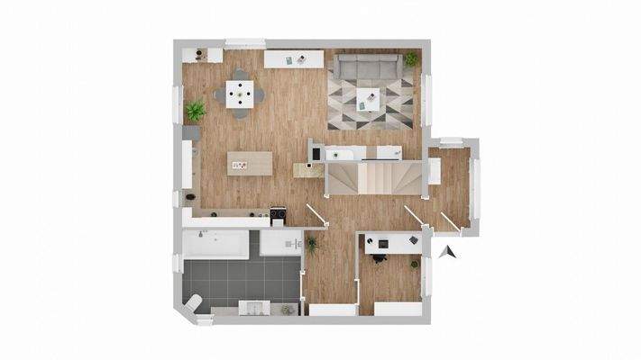 Erdgeschoss Haupthaus