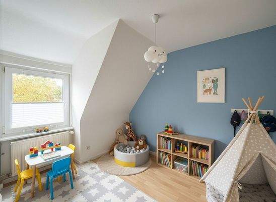 Gestaltungsidee Kinderzimmer Obergeschoss