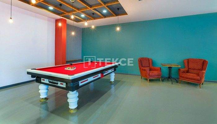 Furnished Flat with Sea and City Views in Kargıcak