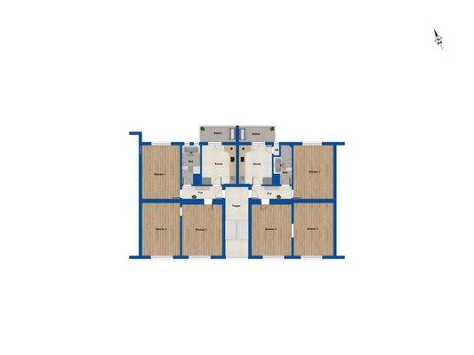 Grundriss 1.Obergeschoss