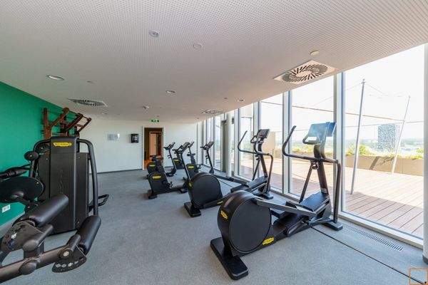 Grünblick_Technogym-Fitness-Studio