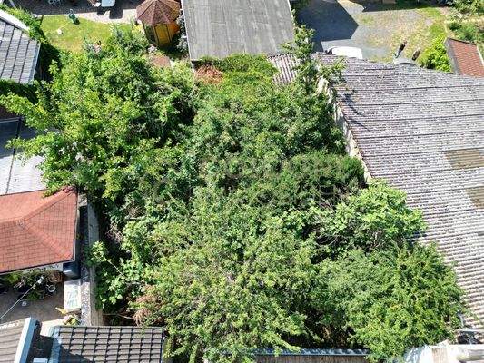 Luftansicht des Grundstücks