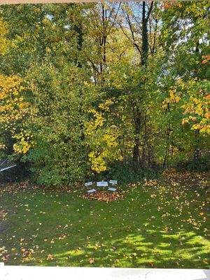 Blick aus dem Schlafzimmer