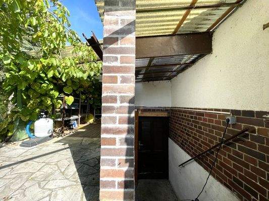 Separater Kellereingang