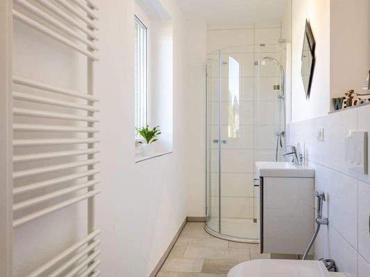 Duschbad im Erdgeschoss