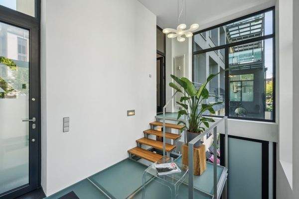 Eingangsbereich mit natürlichem Lichteinfall