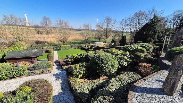 Blick über Ihren tollen Garten