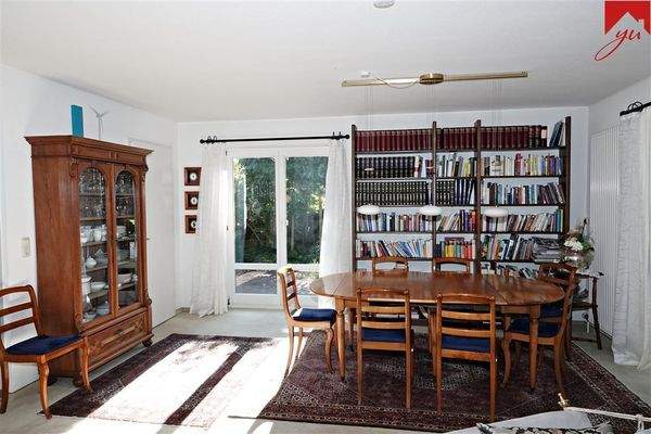 offener Wohn- und Essbereich