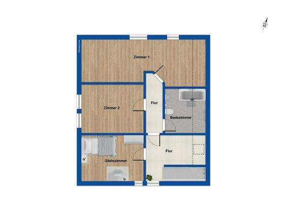 Grundriss Dachgeschoss