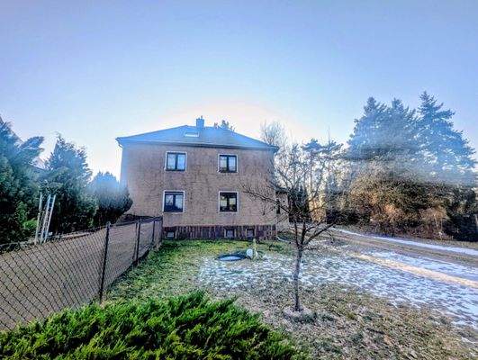 Ansicht des Wohnhauses