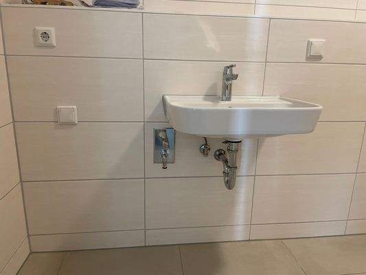 Platz für die Waschmaschine