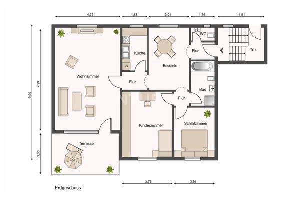 Grundriss (beispielhaft)