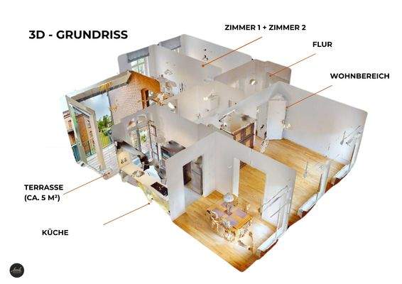 3D-Grundriss