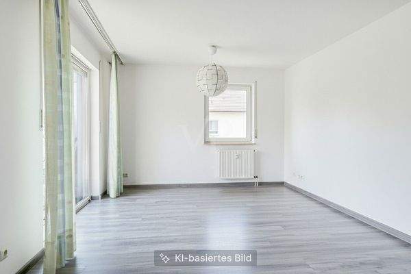 Wohnzimmer KI generiert