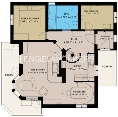 Erdgeschoss ohne Garage