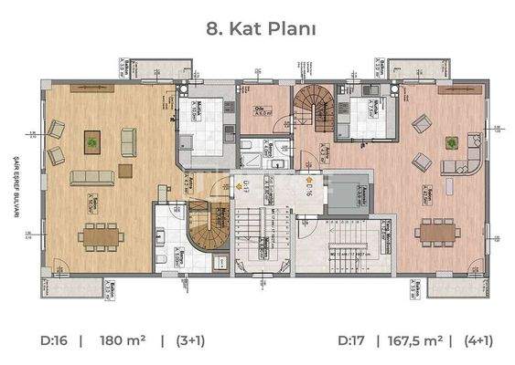 Brand New Spacious Flat Near the Sea in İzmir