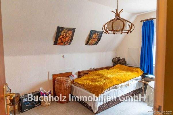 Schlafzimmer im Dachgeschoss 