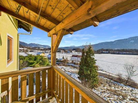 Südbalkon / Wohnung 1.