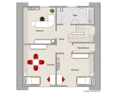 Grundriss Obergeschoss