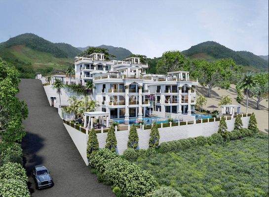 Sea and Nature-View Villas with Private Pool in in Alanya