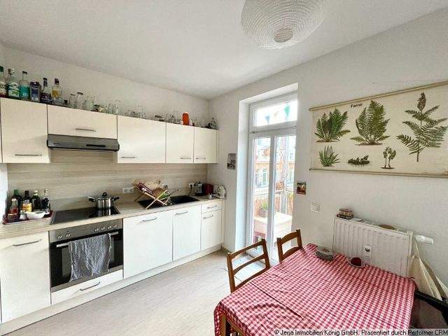 Sonnige Dreiraumwohnung mit Balkon - Foto 3
