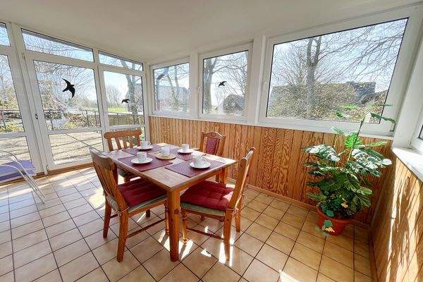 Die Dachterrasse ...