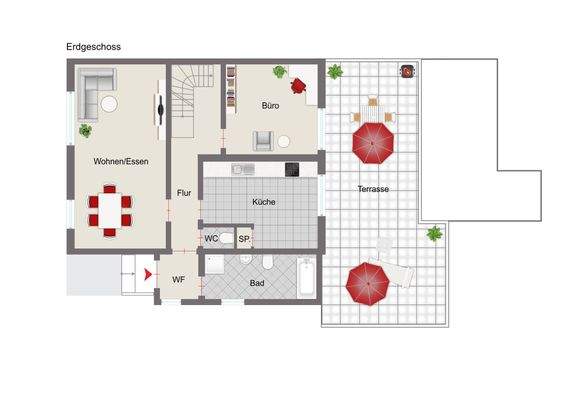 Grundriss Erdgeschoss