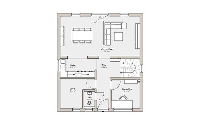 Grundriss Erdgeschoss