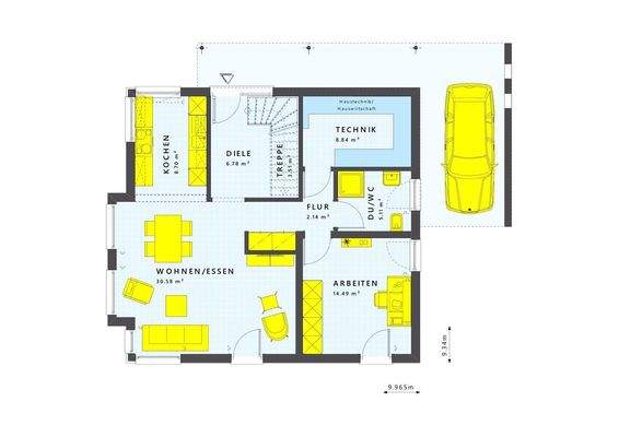 Cleverer Wohnraum kompakt