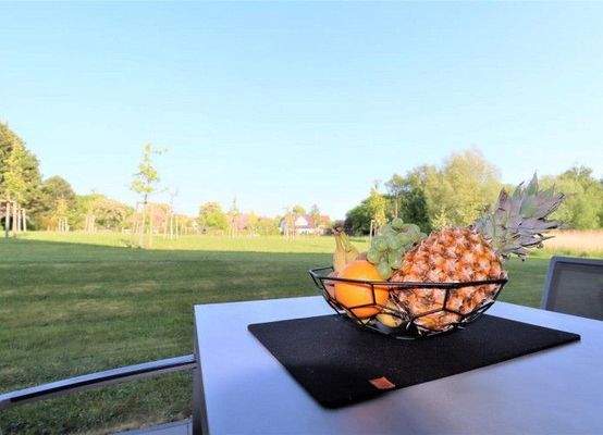 weitläufiger Garten