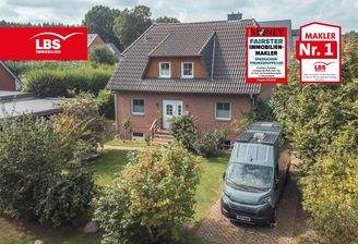 Ansicht von oben mit Wohnmobilstellplatz