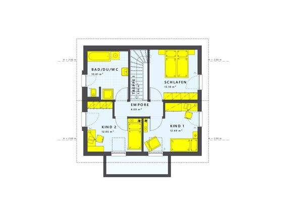 Grundriss Dachgeschoss