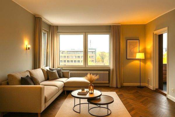 Visualisierung Wohnzimmer