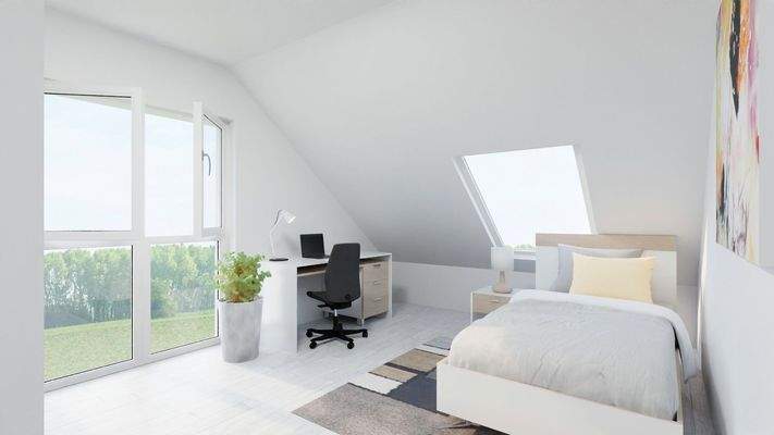 Visualisierung 2. DG Zimmer