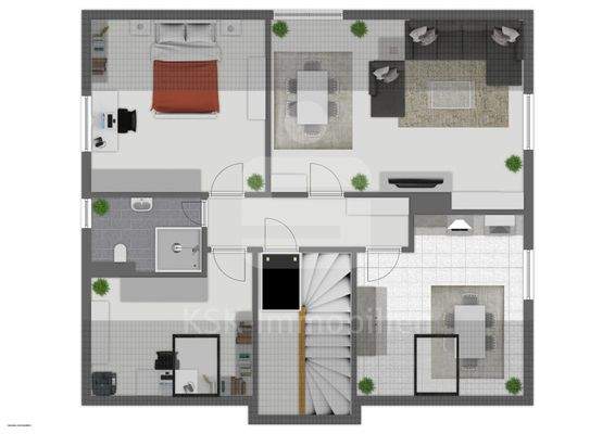 Grundriss Dachgeschoss