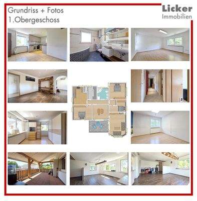 Grundriss + Fotos - Wohnung