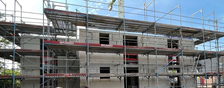 Das Wohnquartier nimmt weiter Form an