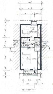 Grundriss Obergeschoss