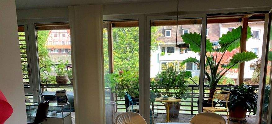 Blick zur Pegnitz-Terrasse