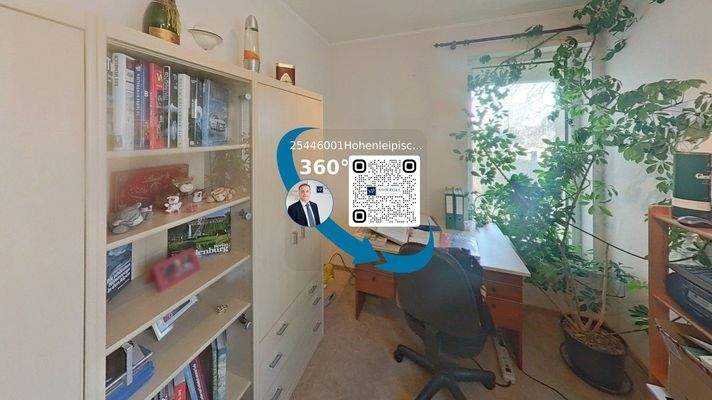 Arbeitszimmer - ZUGANG 360° Rundgang