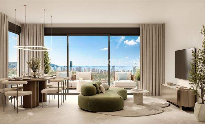 Elegant Sea View Apartments in Finestrat Alicante