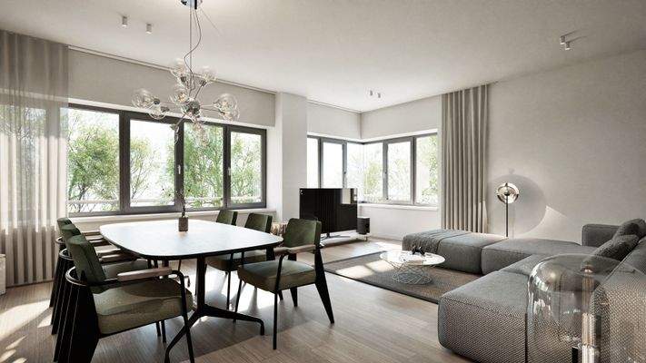 BT6 - Innenansicht mit Blick nach außen-Visualisie