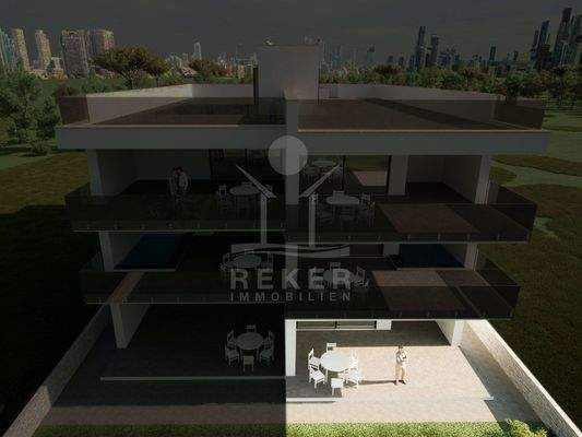 Exklusives Wohnen in der ersten Reihe am Meer