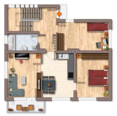 Grundriss Erdgeschoss