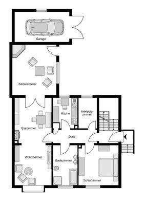 Grundriss Erdgeschoss