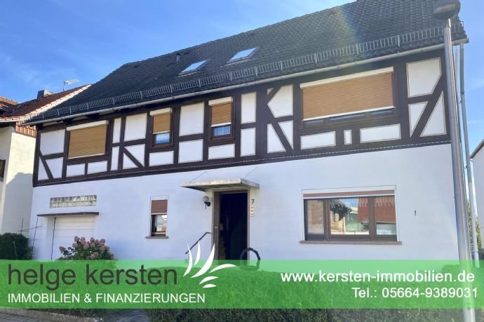 Platz für die ganze Familie - Geräumiges Einfamilienhaus mit Einliegerwohnung in Spangenberg-OT sucht neue Eigentümer!