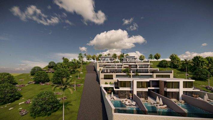 Investment 2+1, 4+1 and 5+1 Villas in Kas Kalkan Center