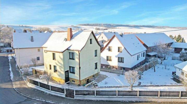 Blick auf die Immobilie