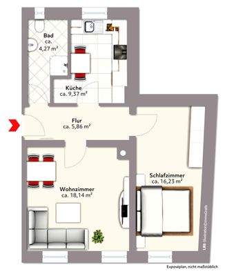 Grundriss Visualisierung